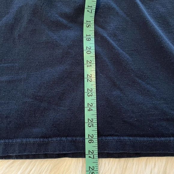 Vintage Simply Southern Shirt Womens Medium Blue Pink Long Sleeve Bow Spell Out - Picture 7 of 8